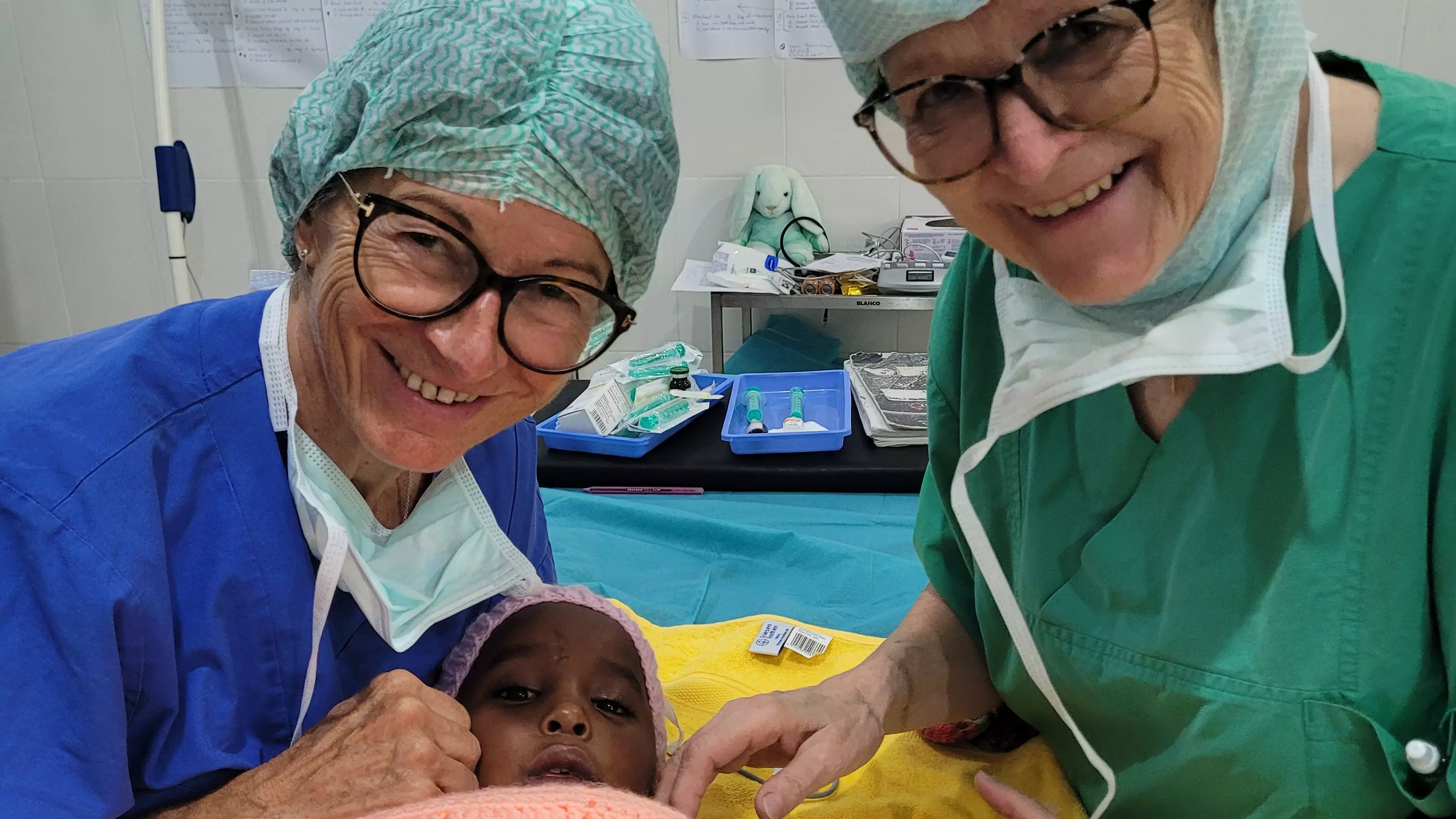 Intensivschwester Annemarie und Dr. Annemarie